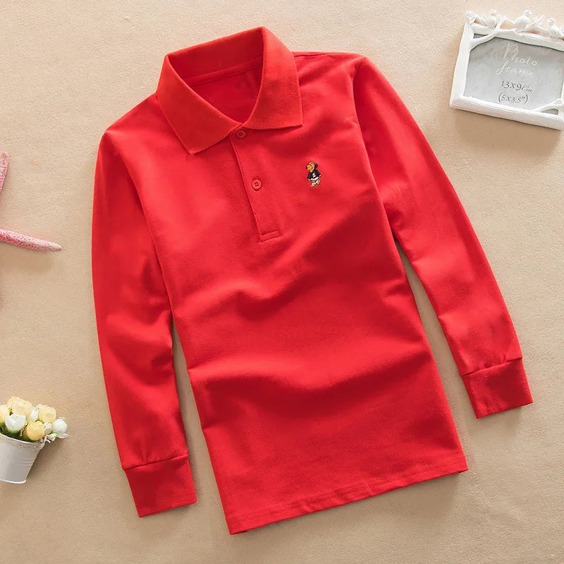 Long sleeve Polo Shirt
