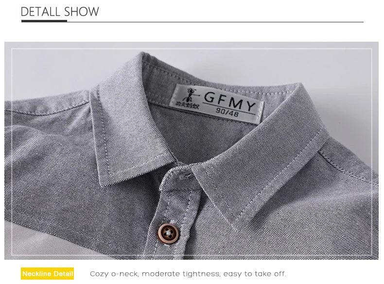 Elegant Embroidered Dress Shirt