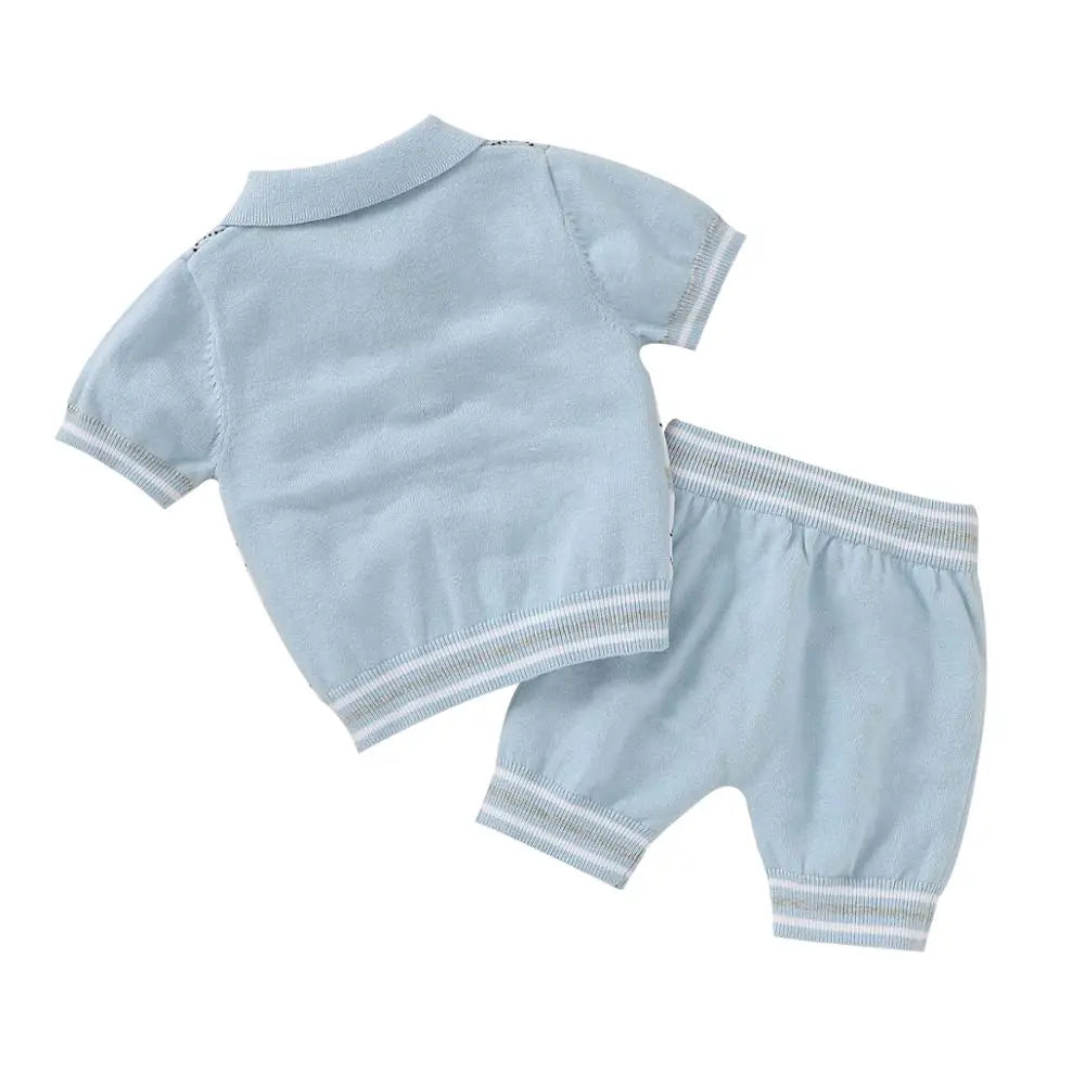 Little Golfer Knitted Set