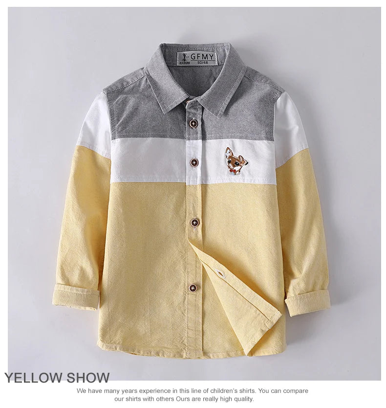 Elegant Embroidered Dress Shirt