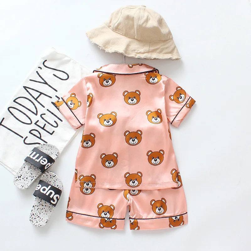Little Bear Silk Pajama