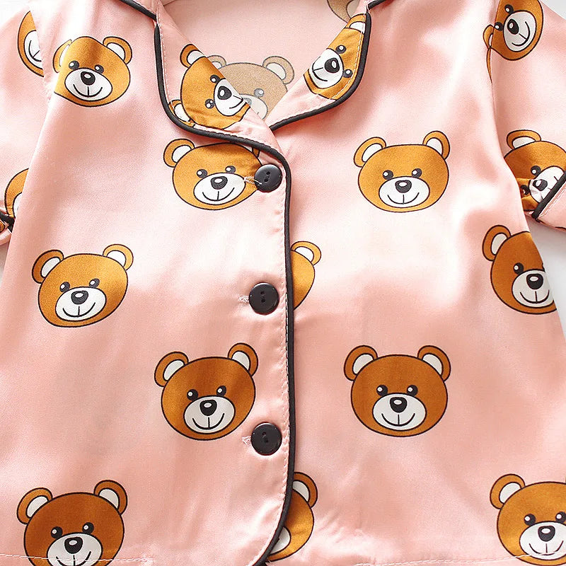 Little Bear Silk Pajama