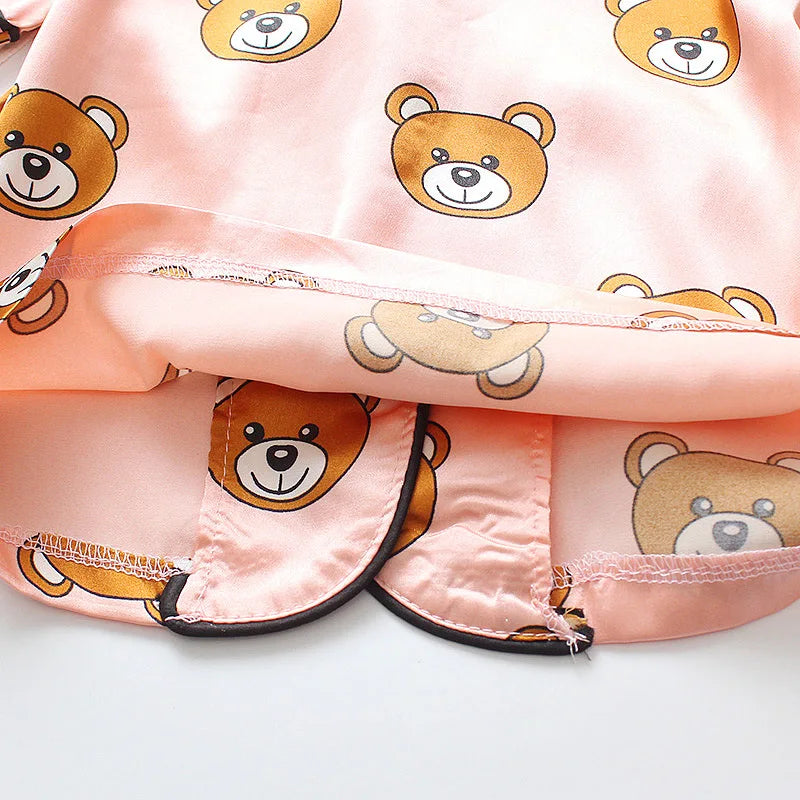 Little Bear Silk Pajama