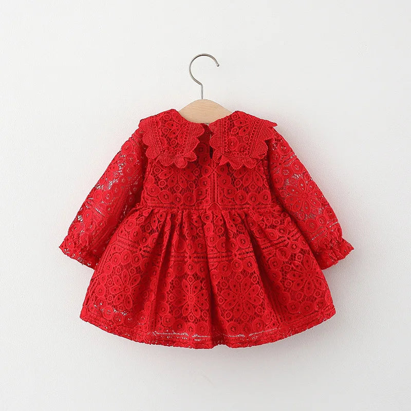 Doll Collar Lace Dress
