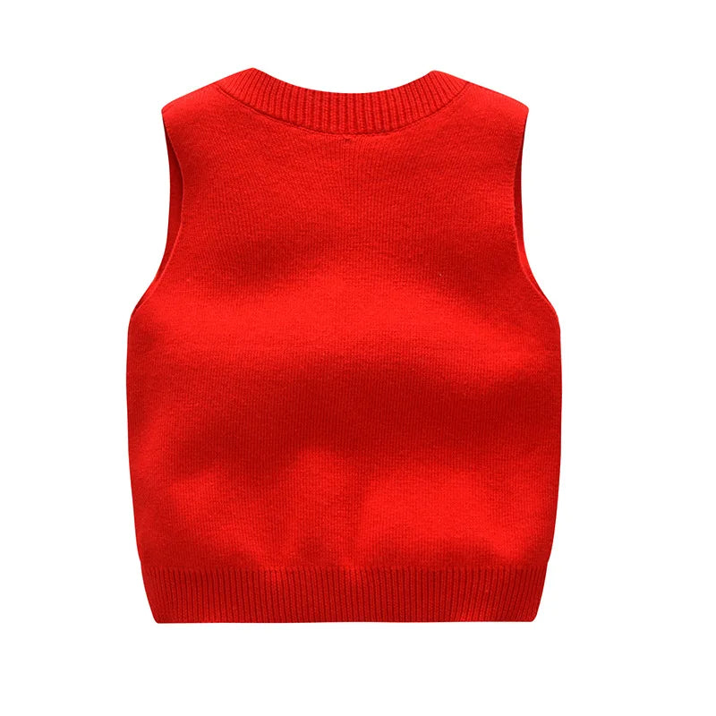Knitted Pullover Vest
