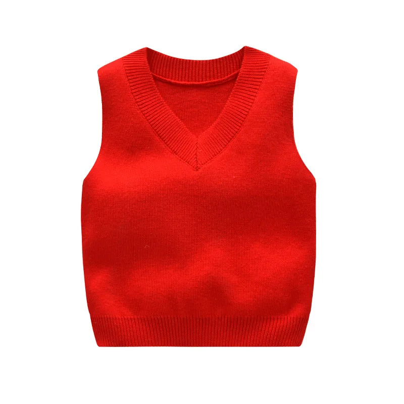 Knitted Pullover Vest