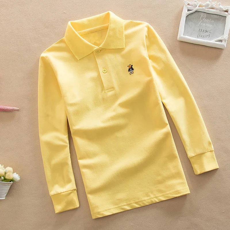 Long sleeve Polo Shirt