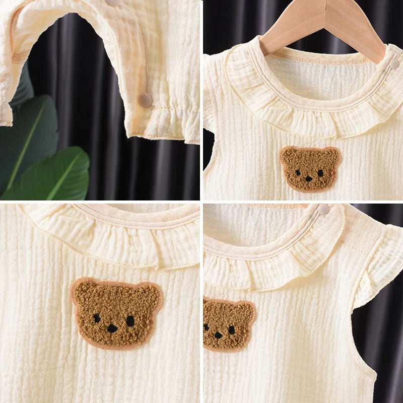 Muslin Bear Outfit