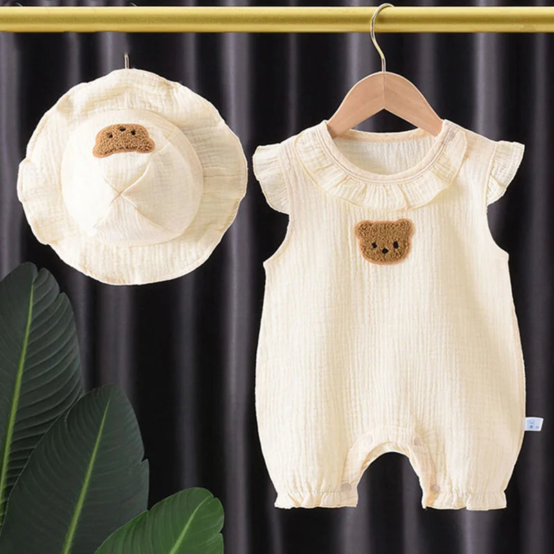 Muslin Bear Outfit