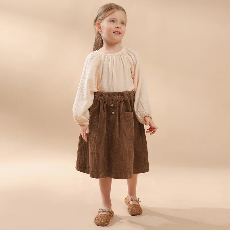 Corduroy Skirt
