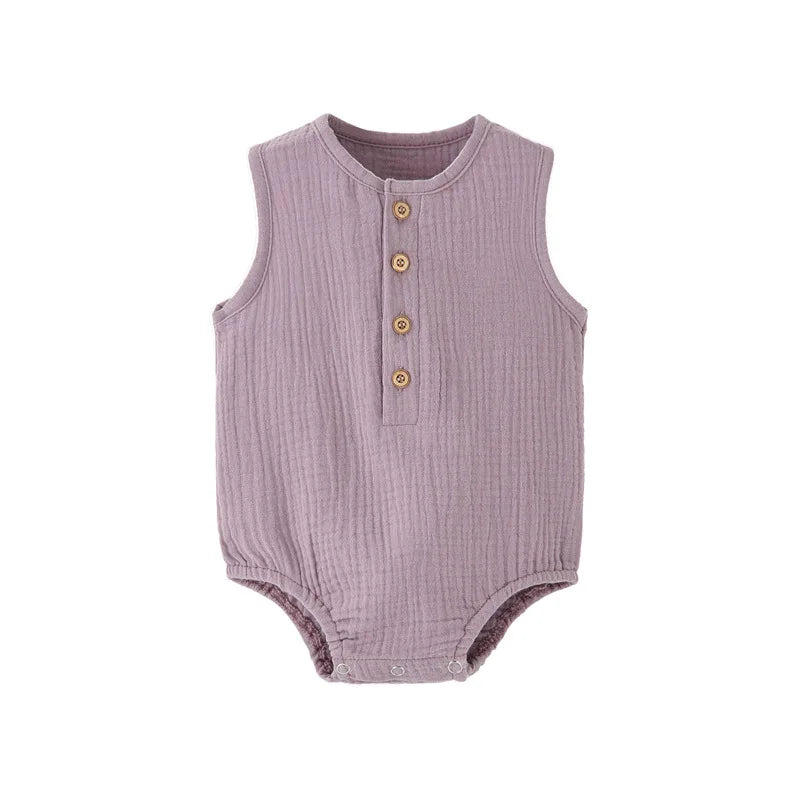 SoftSprout Sleeveless Jumpsuit