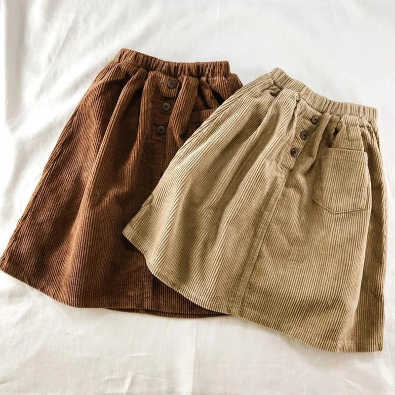 Corduroy Skirt