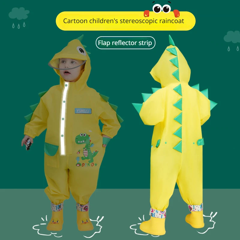 Dinosaur Poncho Raincoat
