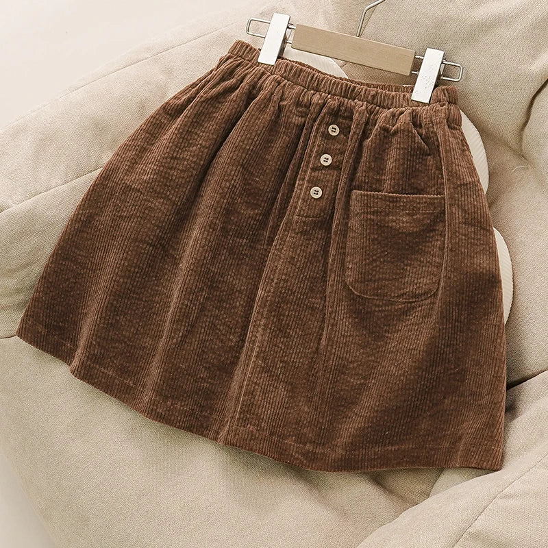 Corduroy Skirt
