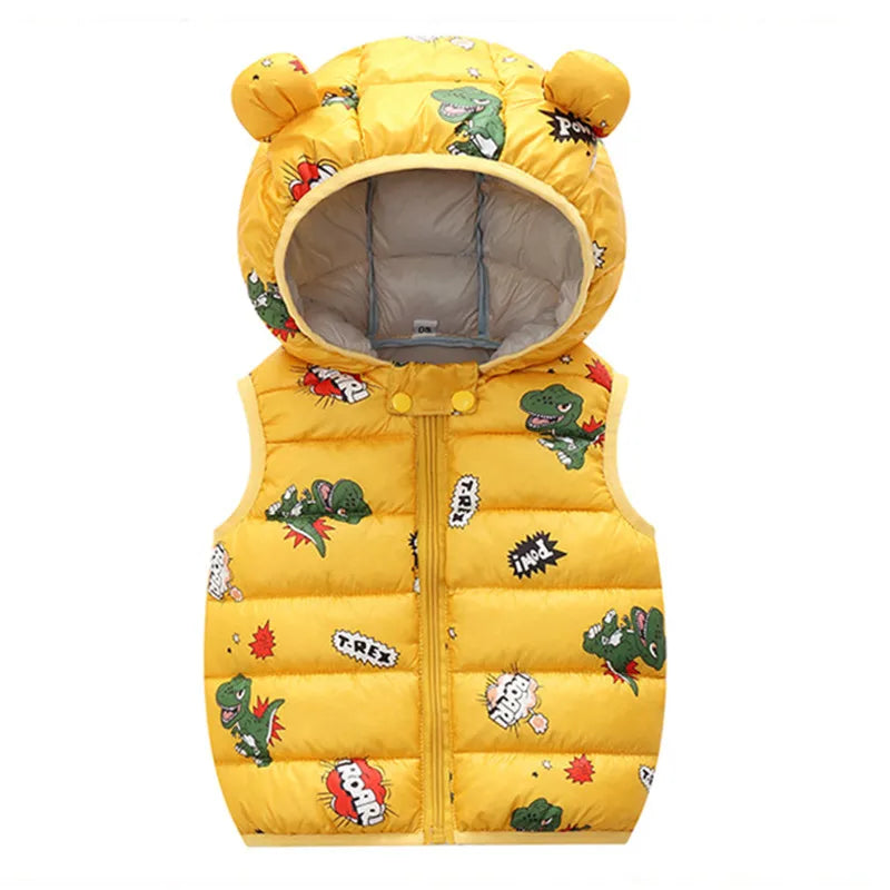 Bear Puffer Vest