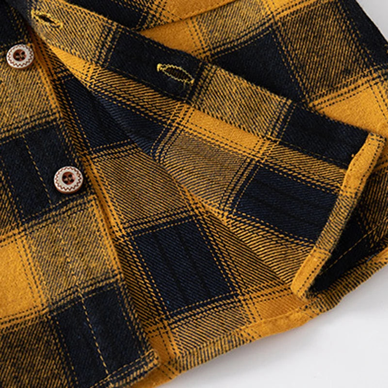 Plaid Long Sleeve Shirt