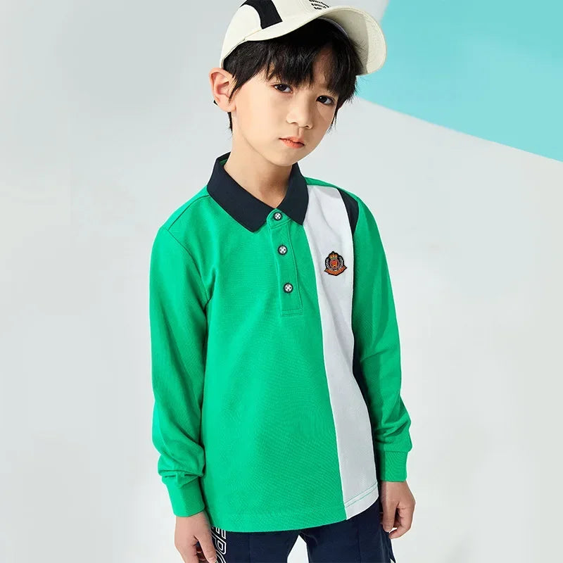 Contrast Collar Polo Tee