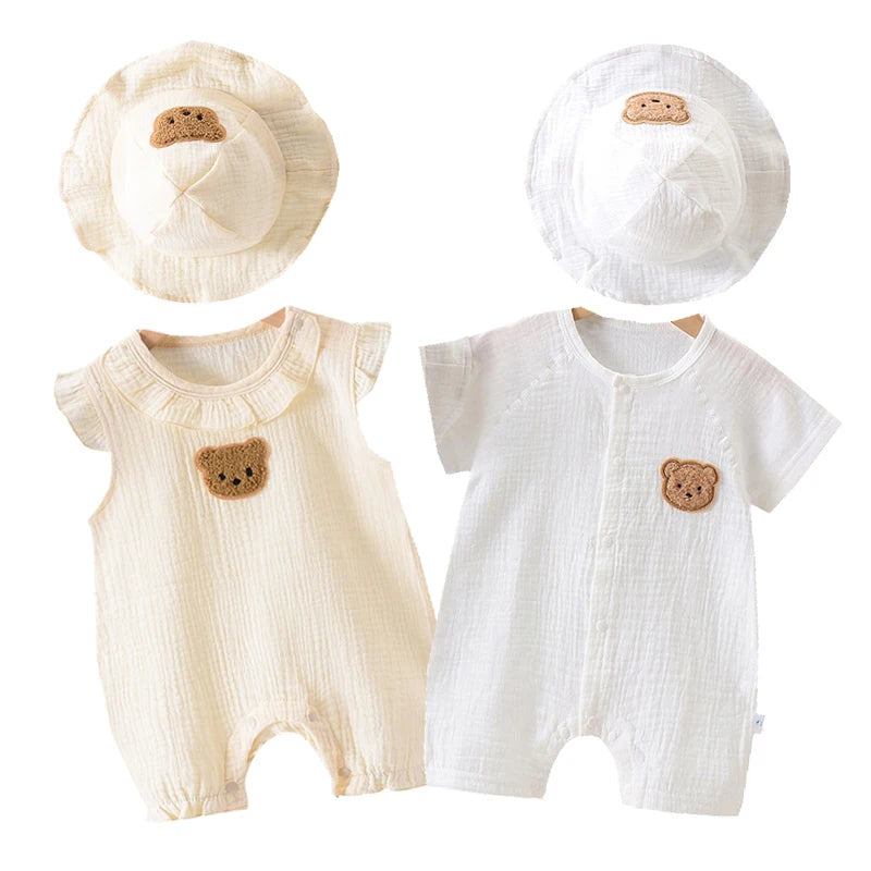 Muslin Bear Outfit