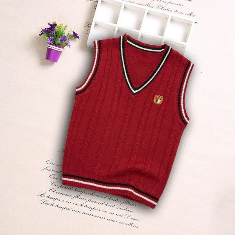 Casual Knitted Pullover Vest