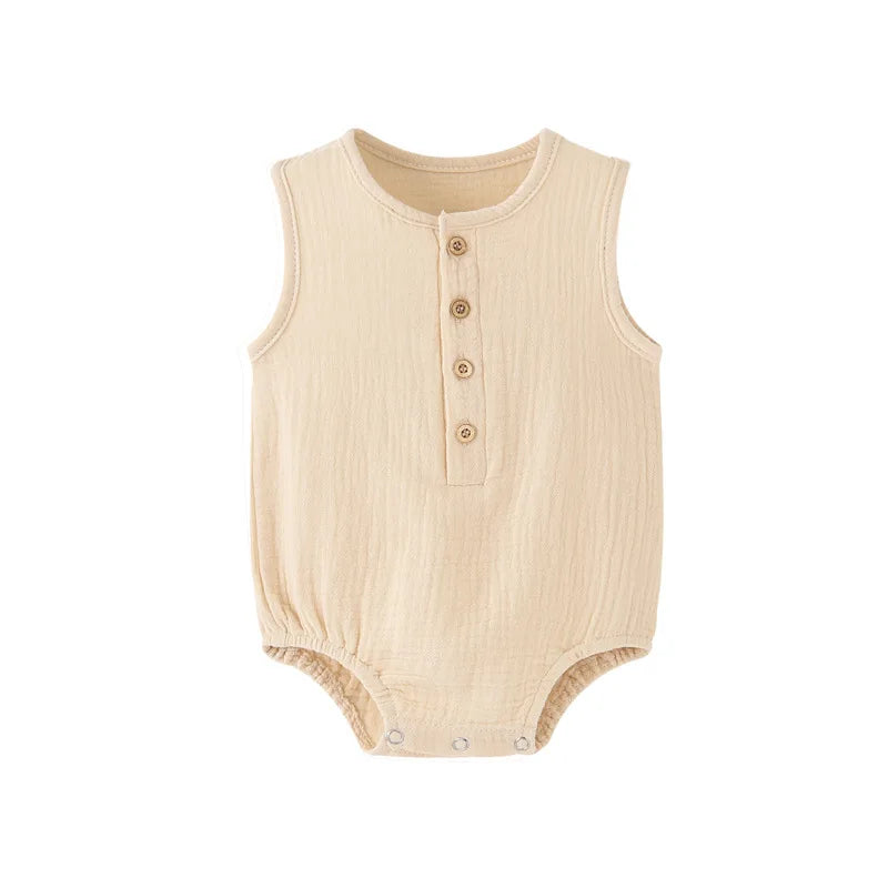 SoftSprout Sleeveless Jumpsuit