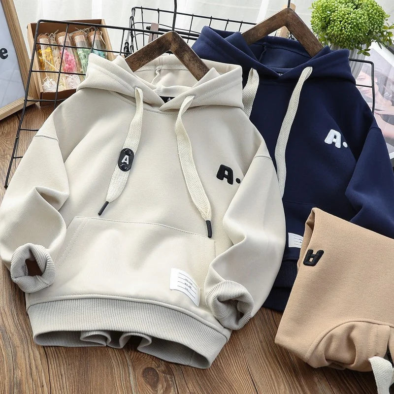 Lettered Streetwear Hoodie