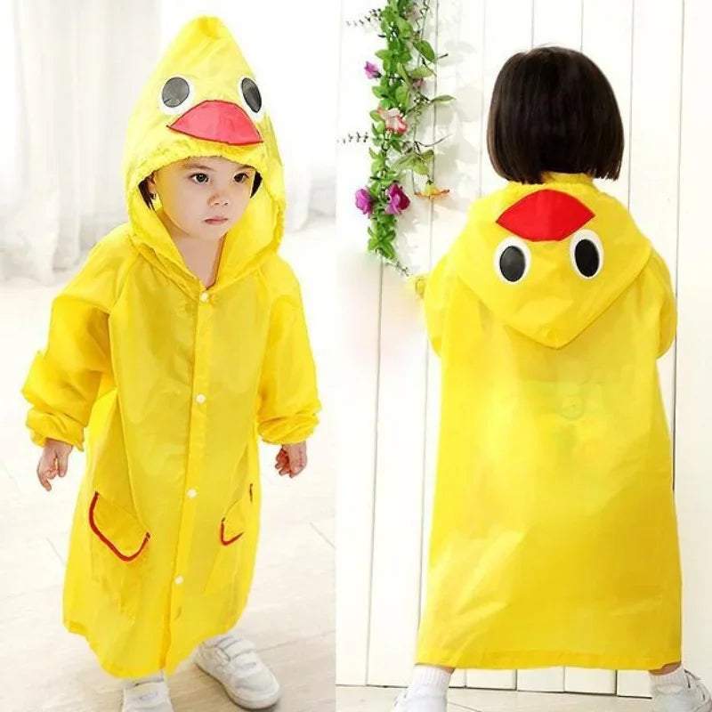 Color Transparent Raincoat