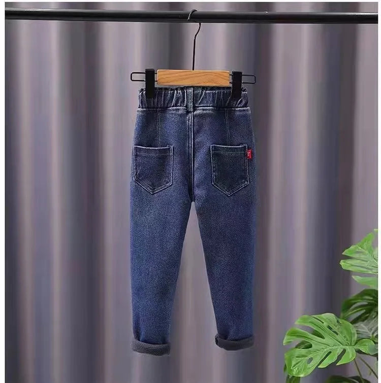 Fleece Denim Jean
