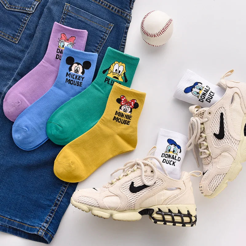 Mickey Mouse Cotton Socks