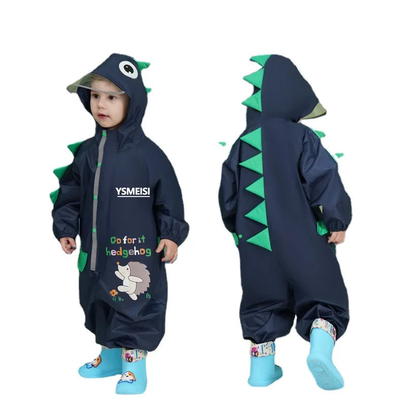 Dinosaur Poncho Raincoat