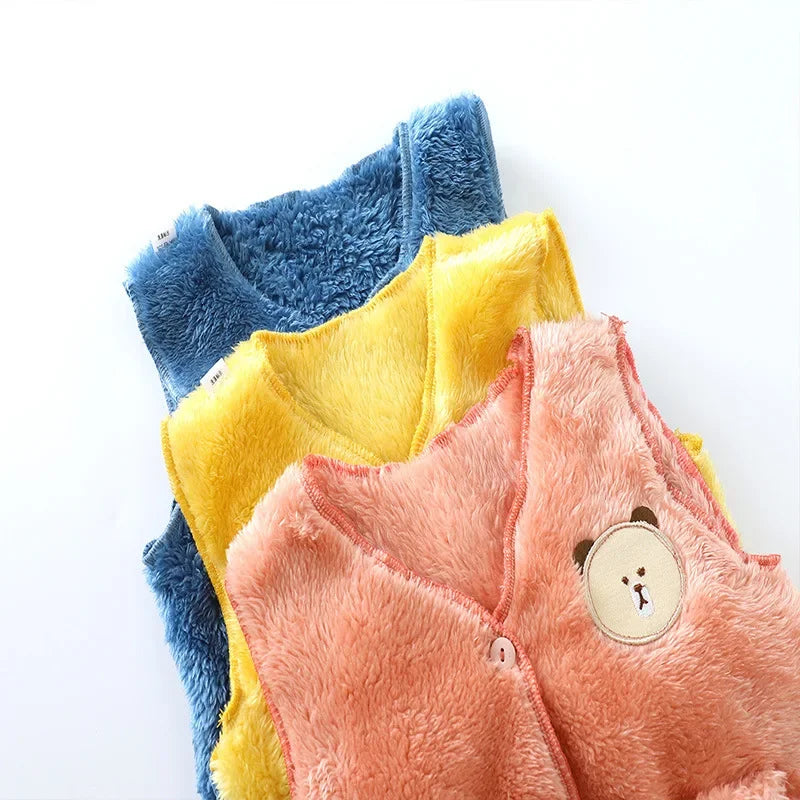 Velvet Bear Vest