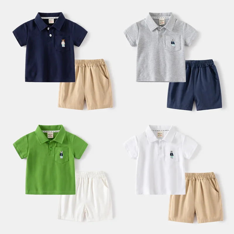 Little Explorer Polo Set