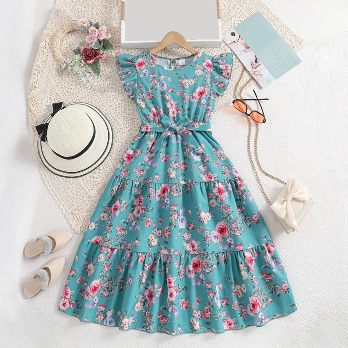 Petals & Prints Floral Dress