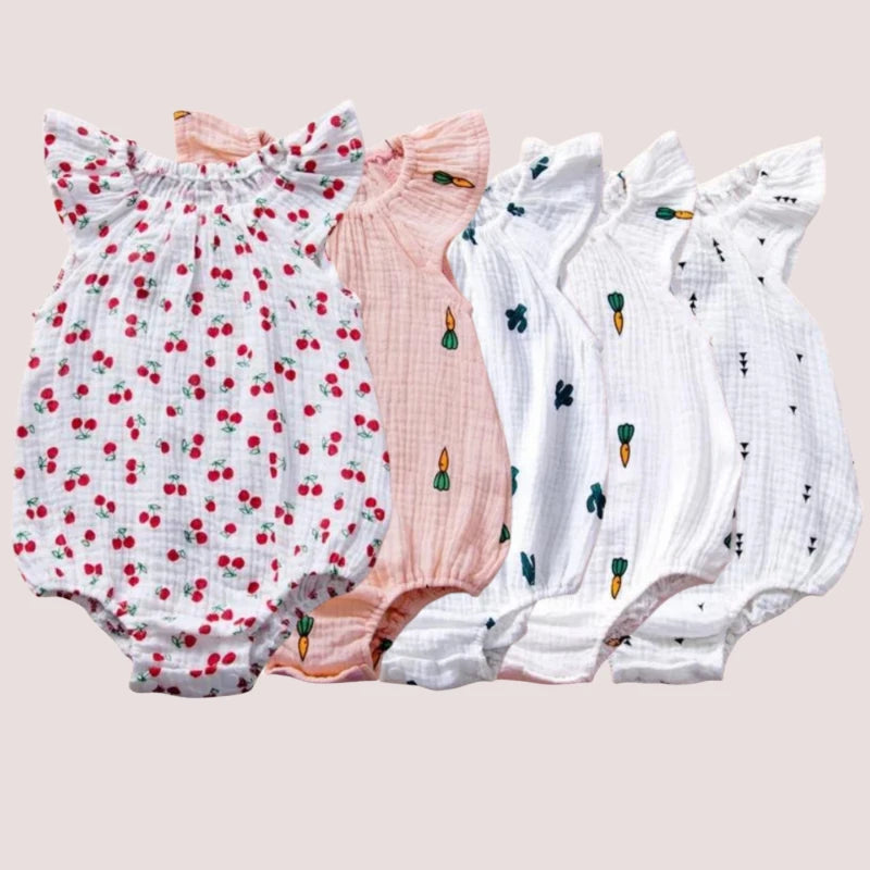 Soft Sprout Linen Romper