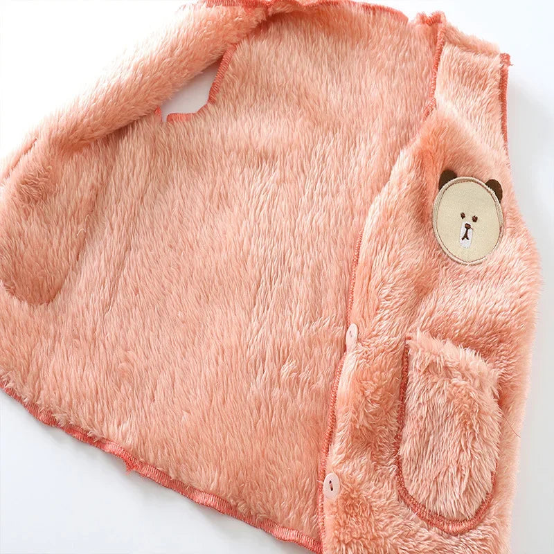 Velvet Bear Vest