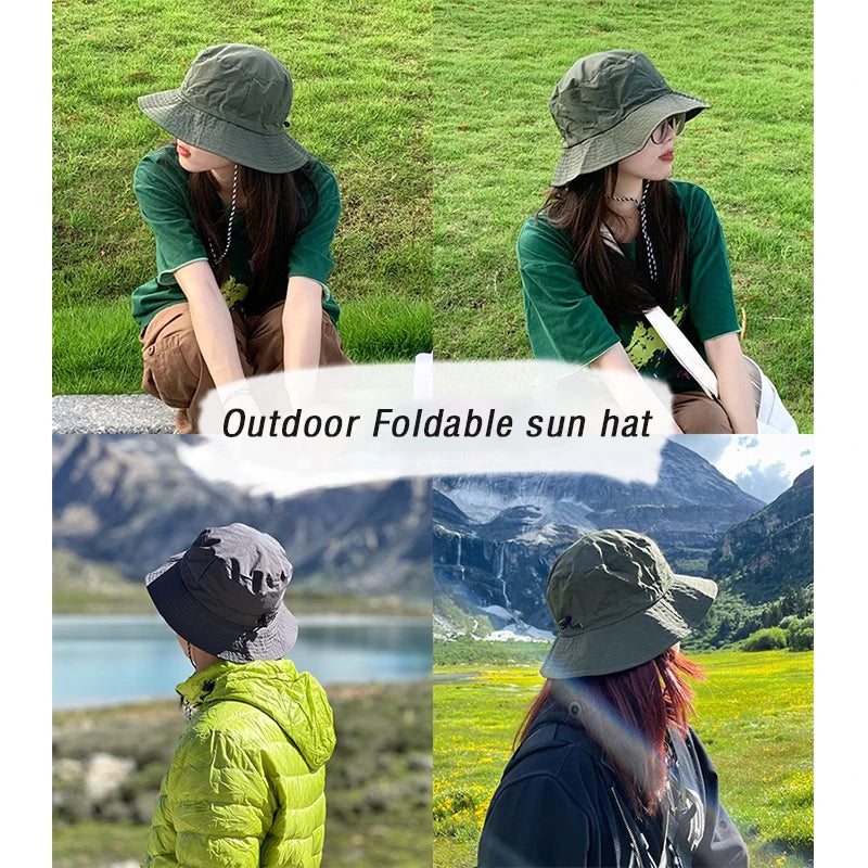 Foldable Panama Hat
