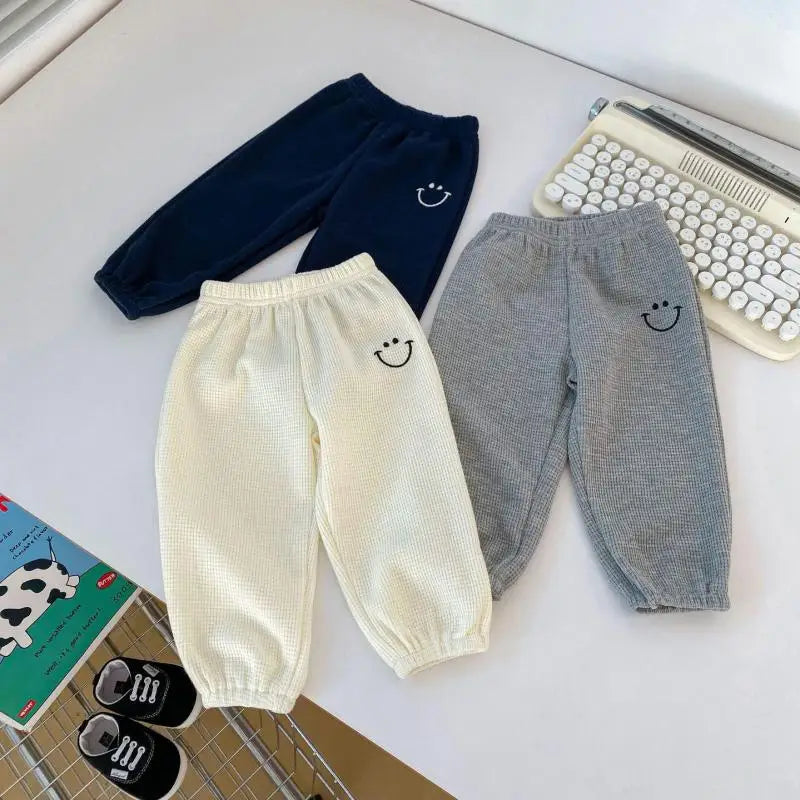 Loose Waffle Pants