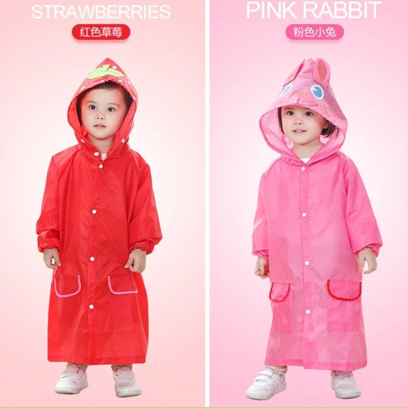 Color Transparent Raincoat