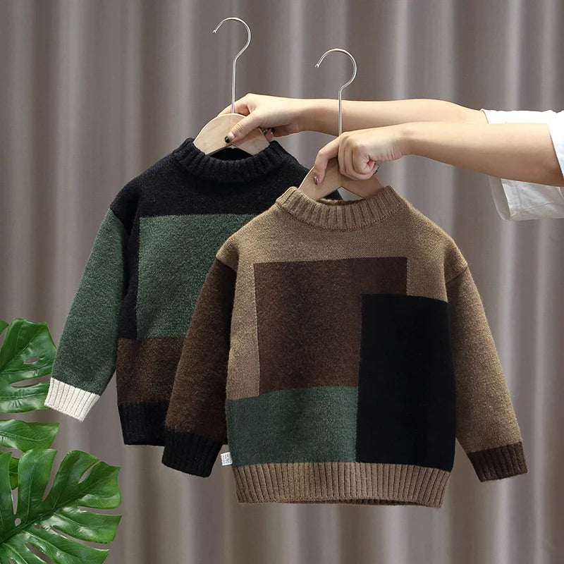 Patchwork Knit Jersey