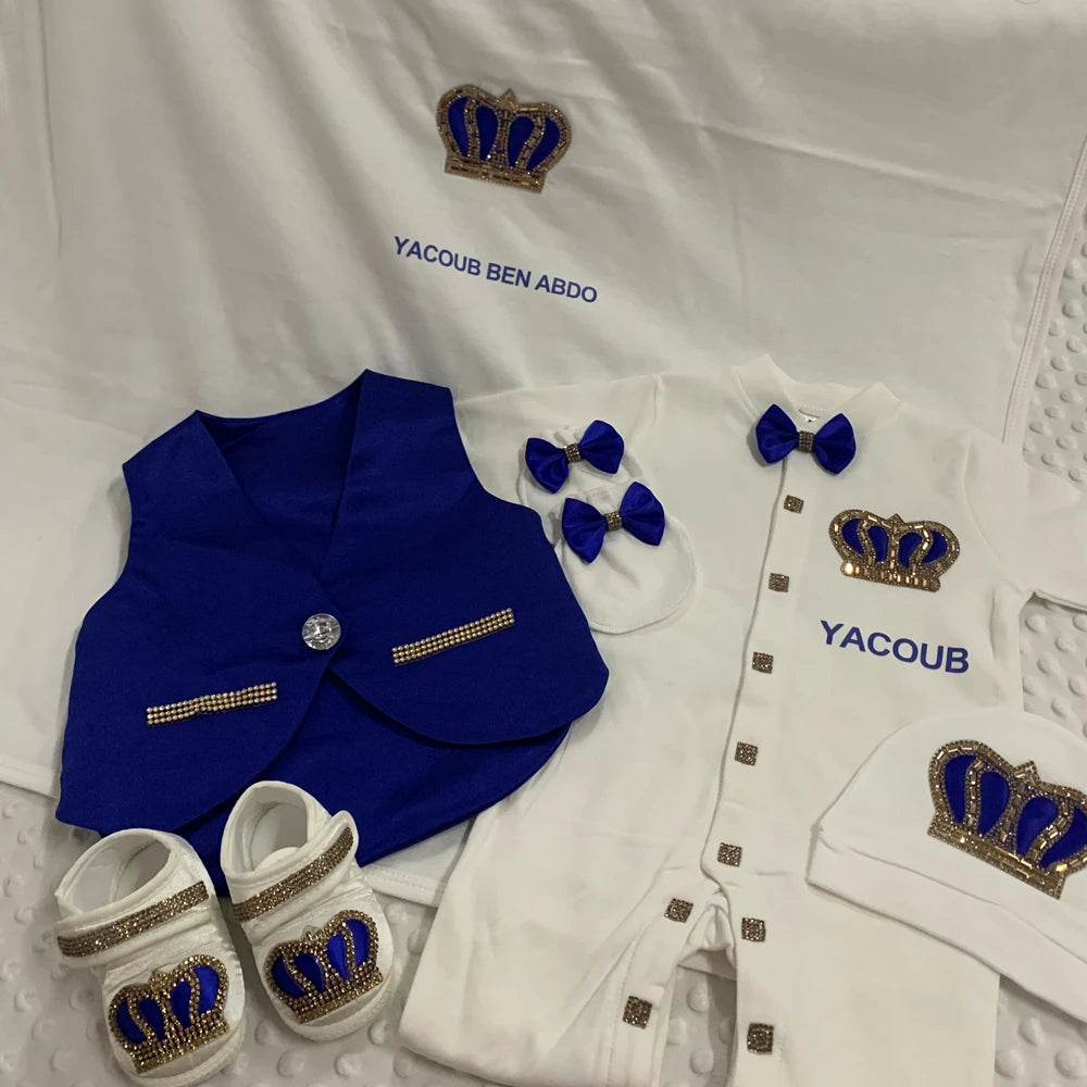 Little Gentleman 6-Piece Baby Set