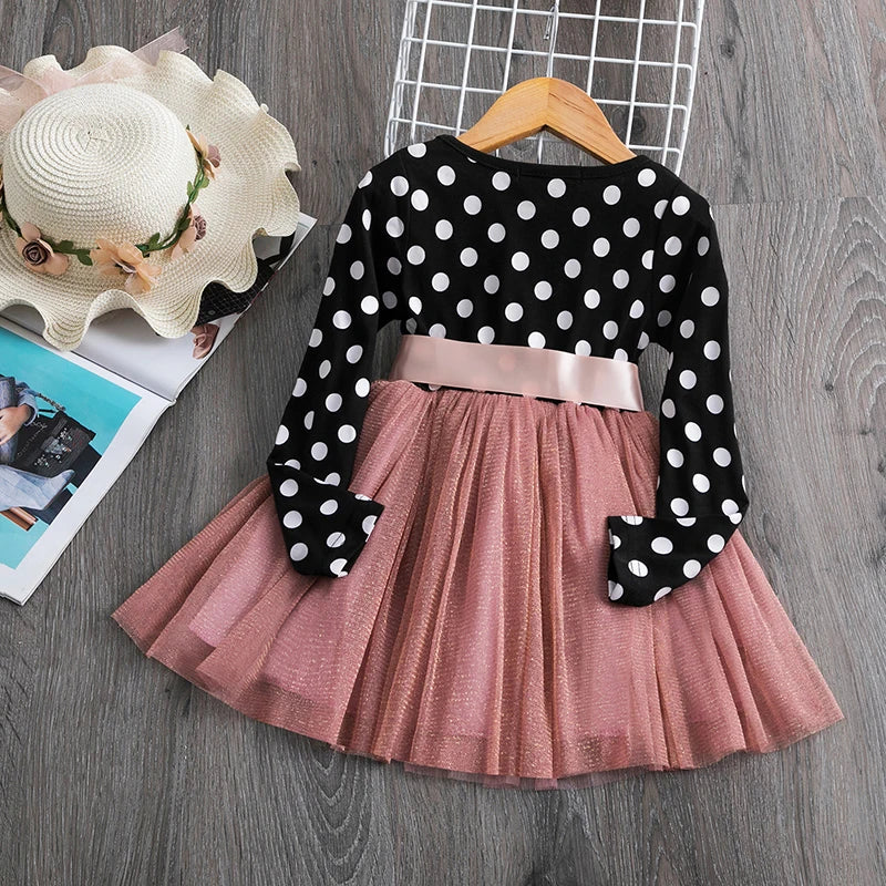Polka-dot Princess Dress