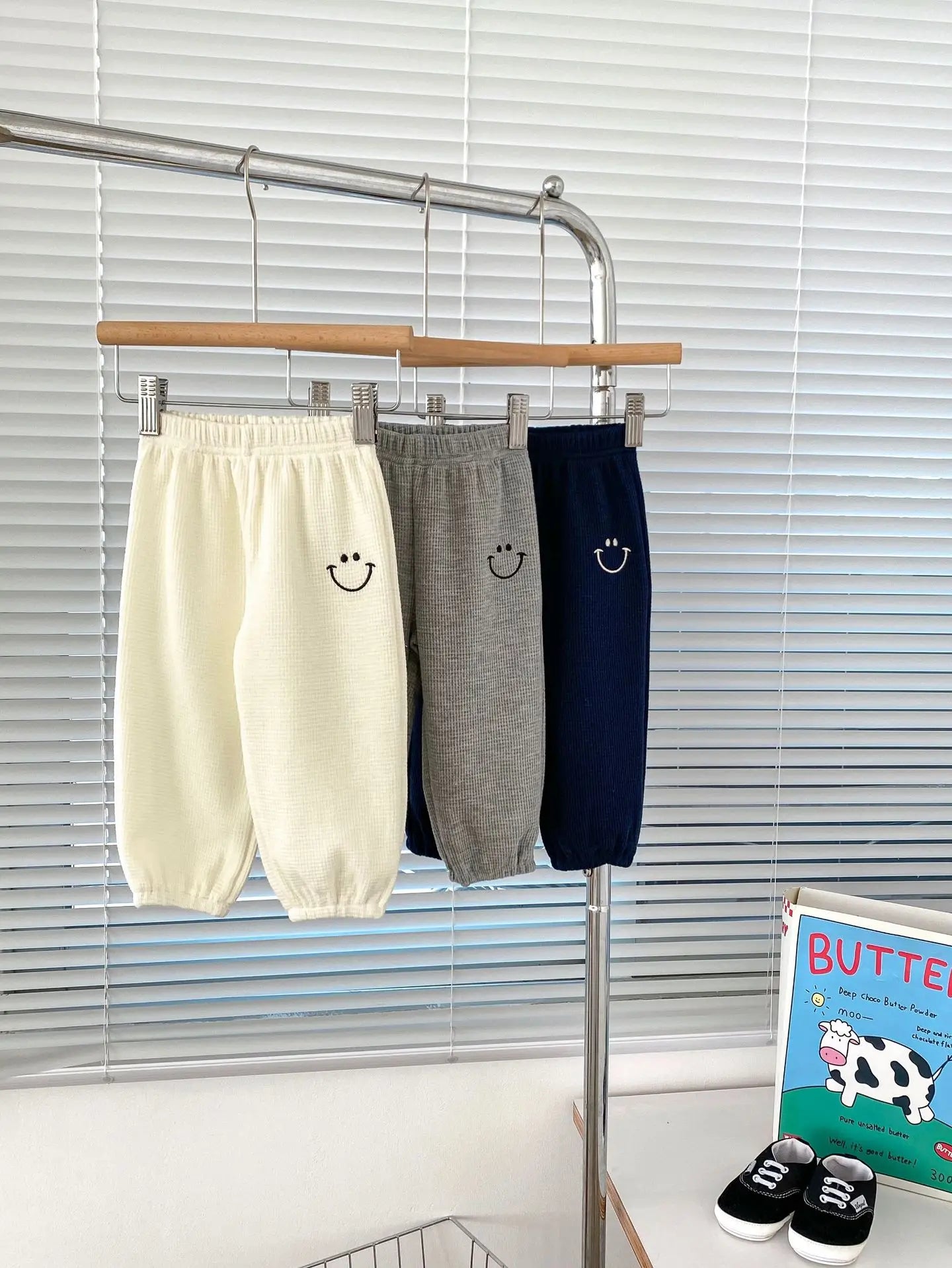 Loose Waffle Pants