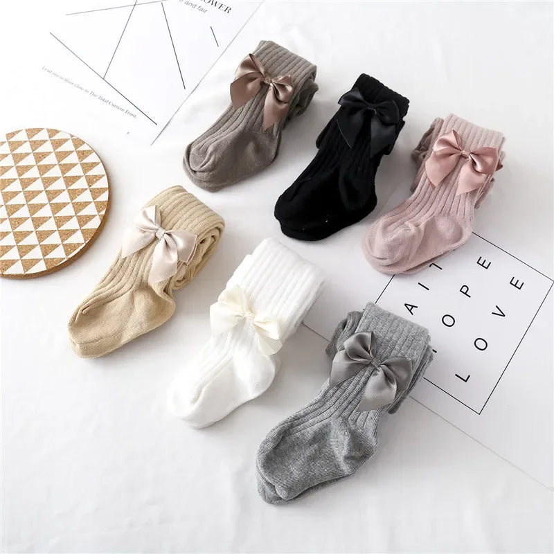 Bowknot Knit Tights