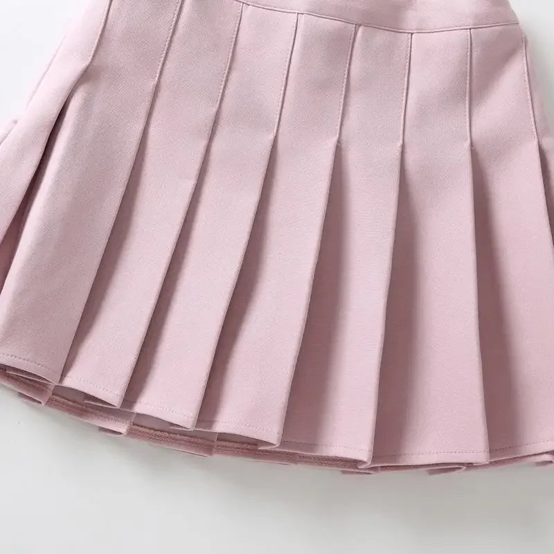 Retro Pleated Skirt