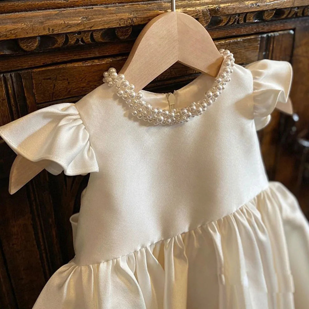 Pearl Princess Silk Dress