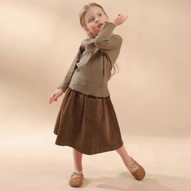 Corduroy Skirt