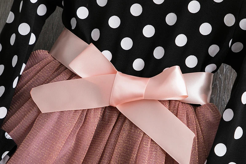 Polka-dot Princess Dress
