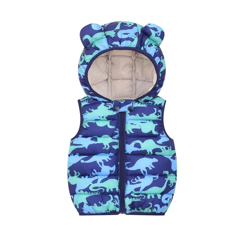 Bear Puffer Vest