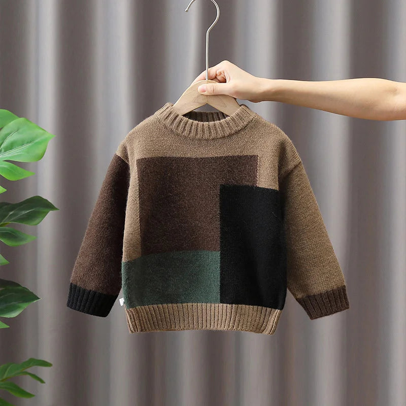 Patchwork Knit Jersey