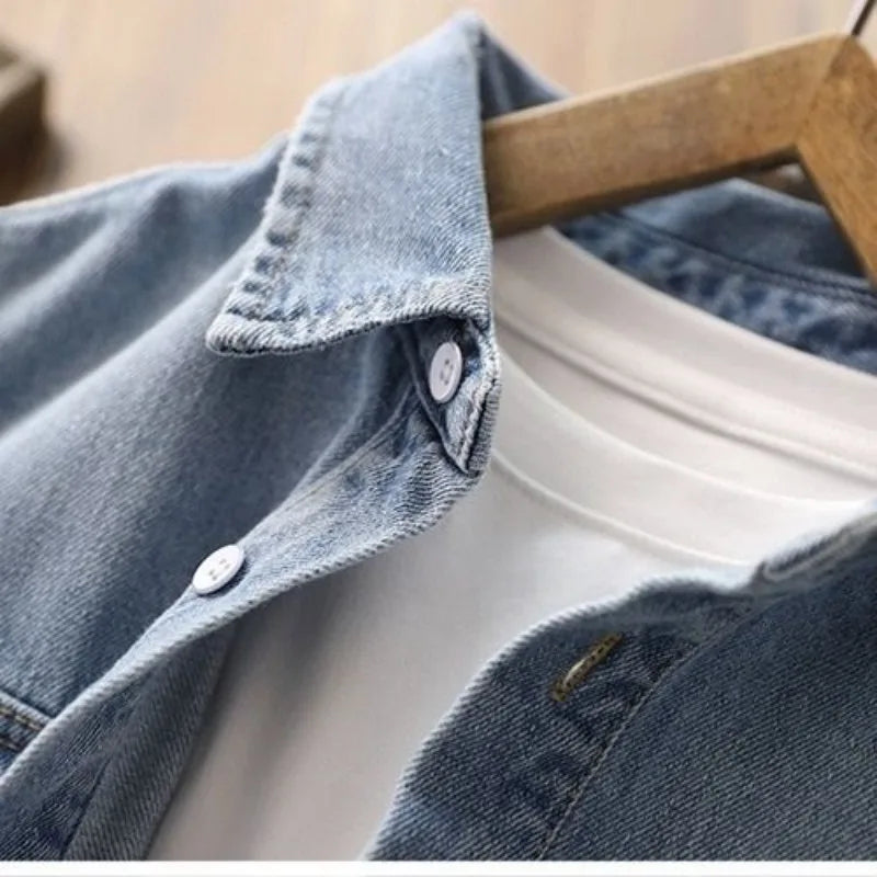 Long Sleeve Denim Shirt