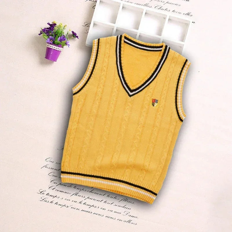 Casual Knitted Pullover Vest